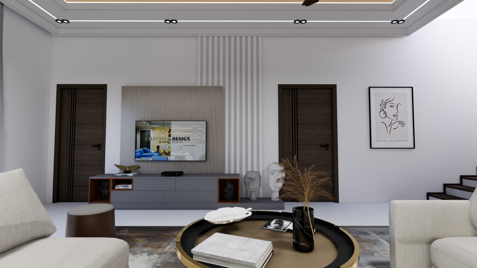 Custom TV Unit Design